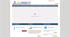 Desktop Screenshot of ensightenergygroup.com